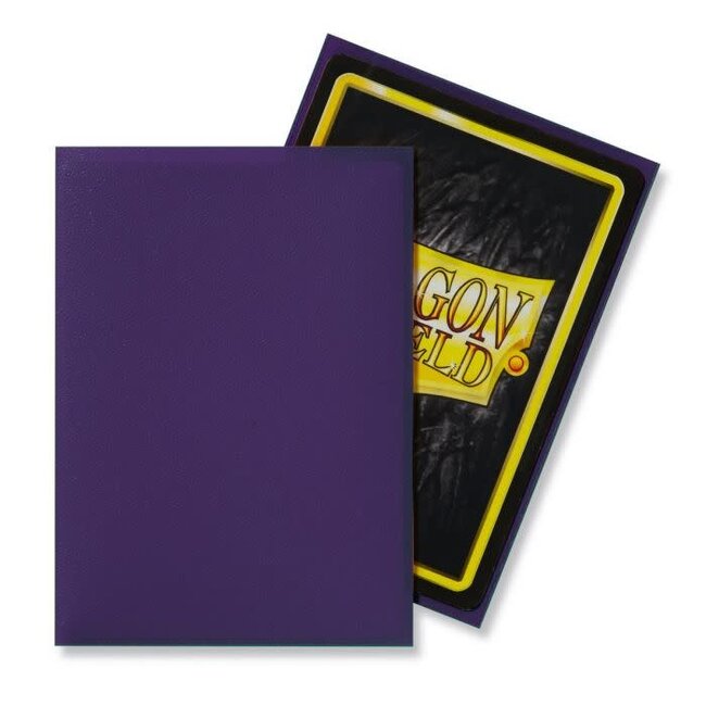 Dragon Shield Dragon Shield: Purple Matte Sleeves (100 Standard Size Sleeves)