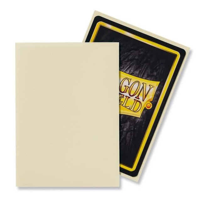 Dragon Shield Dragon Shield: Ivory Matte Sleeves (100 Standard Size Sleeves)