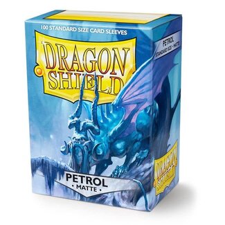 Dragon Shield Petrol Matte Sleeves (100 Standard Size Sleeves)