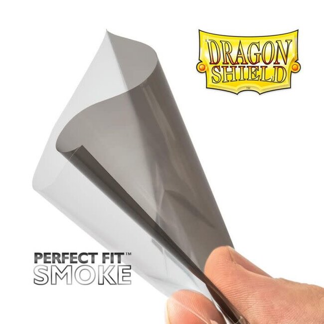 Dragon Shield Dragon Shield: Perfect Fit Smoke (100 Inner Card Sleeves)