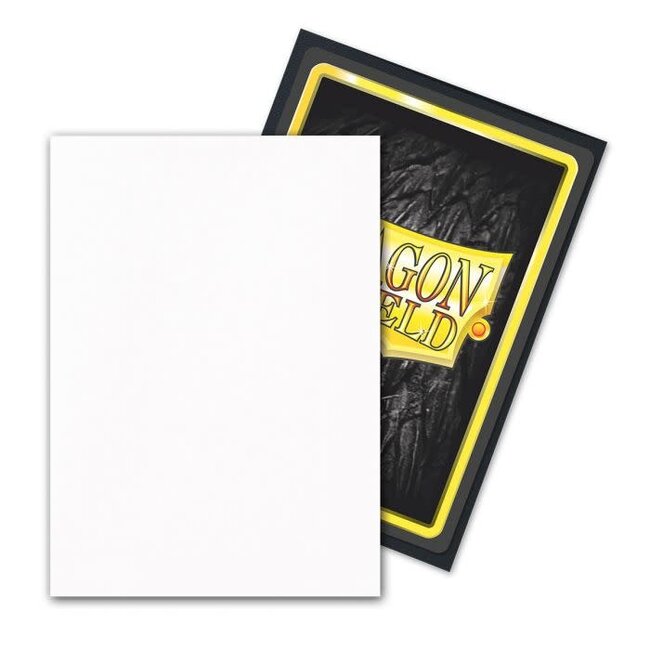 Dragon Shield Dragon Shield: Snow Matte Dual Sleeves (100 Standard Size Sleeves)