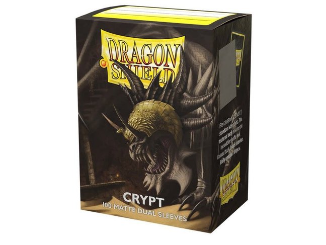 Dragon Shield Crypt Matte Dual Sleeves (100 Standard Size Sleeves)