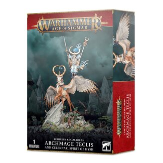 Games Workshop Lumineth Realm-Lords: Archmage Teclis and Celennar, Spirit of Hysh