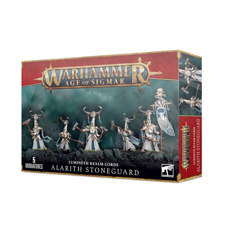 Games Workshop Warhammer Warhammer Age of Sigmar - Lumineth Realm-Lords: Alarith Stoneguard