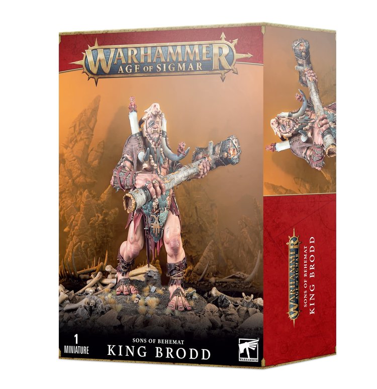 Games Workshop Warhammer Warhammer Age of Sigmar - Sons of Behemat: King Brodd