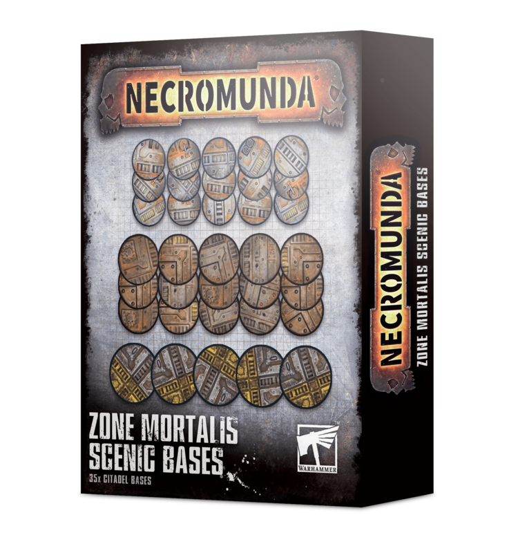 Games Workshop Warhammer Games Workshop - Warhammer - Necromunda: Zone Mortalis - Bases Set
