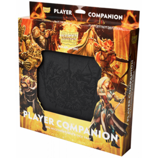 Dragon Shield Player Companion: RPG Accessory Box & Dice Tray - Iron Grey