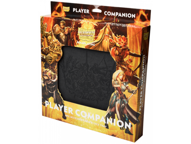 Dragon Shield Player Companion: RPG Accessory Box & Dice Tray - Iron Grey