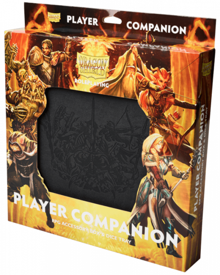 Dragon Shield Dragon Shield: Player Companion: RPG Accessory Box & Dice Tray - Iron Grey
