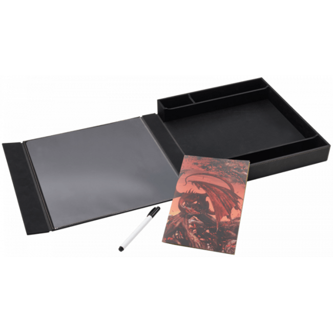Dragon Shield Dragon Shield: Player Companion: RPG Accessory Box & Dice Tray - Iron Grey