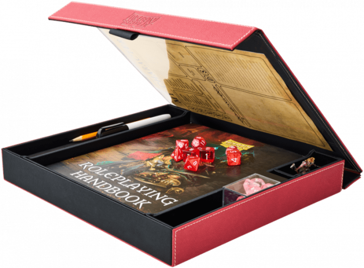 Dragon Shield Dragon Shield: Player Companion: RPG Accessory Box & Dice Tray - Red