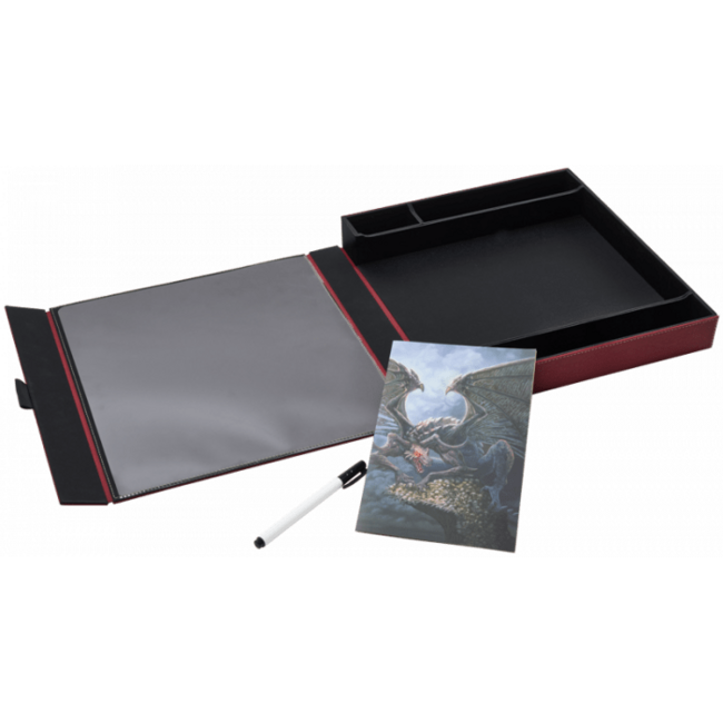 Dragon Shield Dragon Shield: Player Companion: RPG Accessory Box & Dice Tray - Red