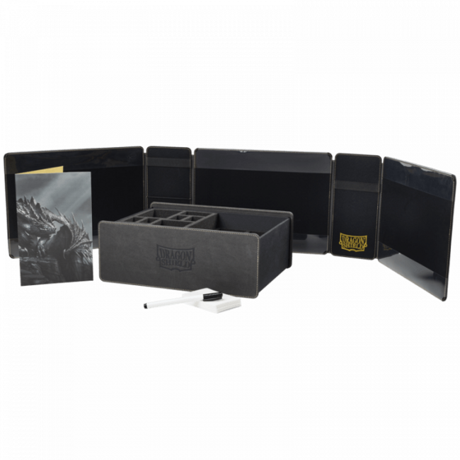 Dragon Shield Dragon Shield: Game Master Companion: Game Master Screen & Accessory Box - Iron Grey