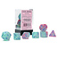 Chessex Chessex: Gel Green-Pink/blue - Gemini Luminary Polyhedral 7-Die Set