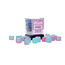 Chessex Chessex: Gel Green-Pink/blue - 36 Gemini Luminary 12mm D6 Dice Block