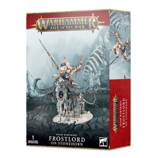 Games Workshop Ogor Mawtribes: Frostlord on Stonehorn
