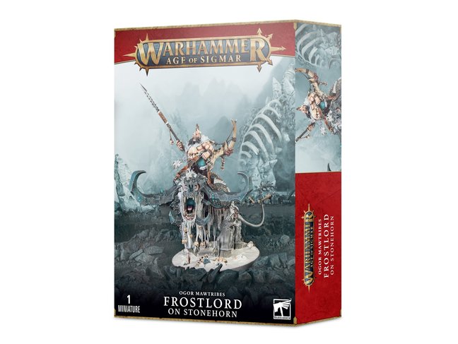 Games Workshop Warhammer Ogor Mawtribes: Frostlord on Stonehorn