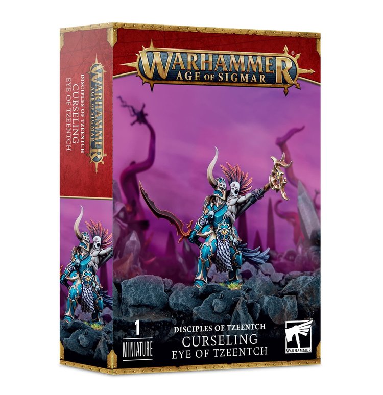 Games Workshop Warhammer Warhammer Age of Sigmar - Disciples of Tzeentch: Curseling, Eye of Tzeentch