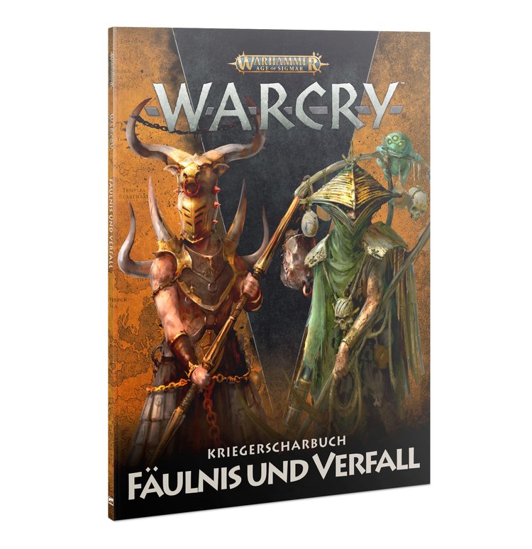 Games Workshop Warhammer Games Workshop - Warhammer - Warcry: Kriegerscharbuch - FÃ¤ulnis und Verfall (de)