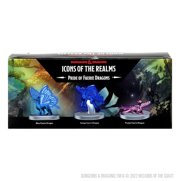 Wizkids Wizkids - Icons of the Realms: Pride of Faerie Dragons