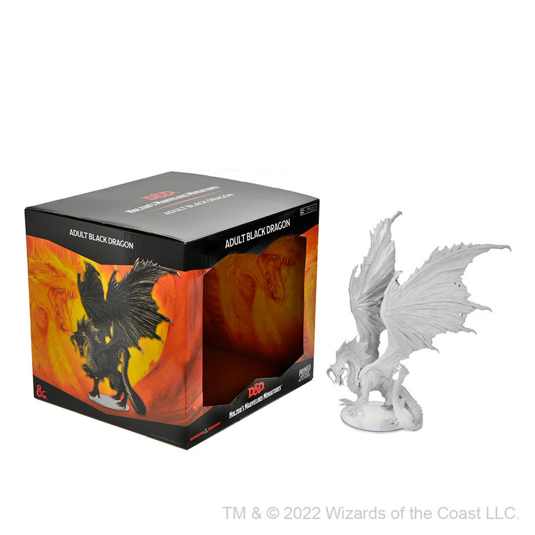 Wizkids Wizkids - Nolzur's Marvelous Miniatures: Adult Black Dragon