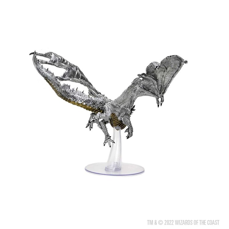Wizkids Wizkids - Icons of the Realms: Adult Silver Dragon