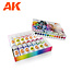 AK Interactive AK Interactive - 3rd Generation Acrylic: Basic Starter Set - 14 Colors