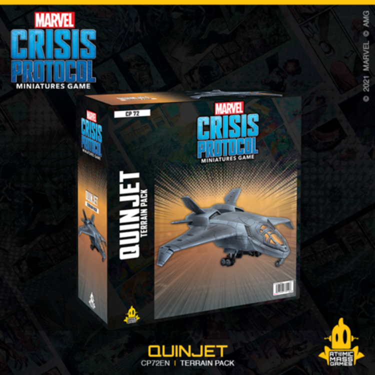 Atomic Mass Games Atomic Mass Games - Marvel Crisis Protocol: Quinjet Terrain Pack