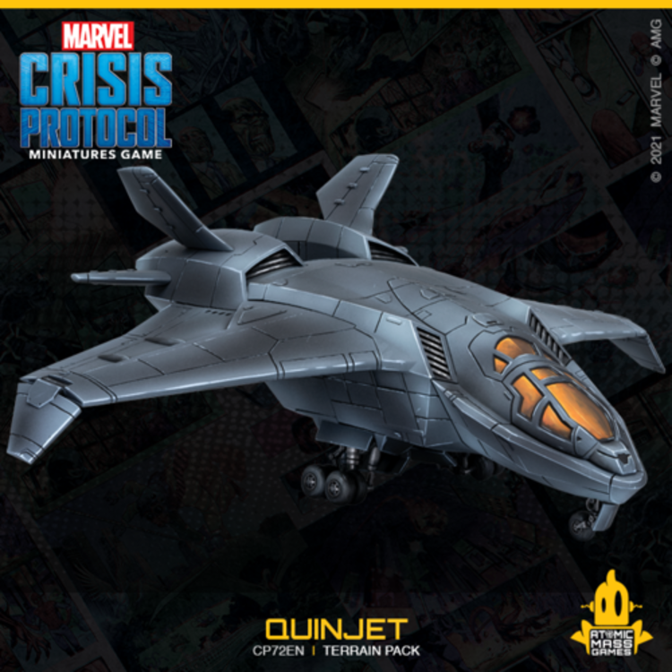 Atomic Mass Games Atomic Mass Games - Marvel Crisis Protocol: Quinjet Terrain Pack
