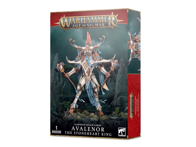 Games Workshop Warhammer Lumineth Realm-Lords: Avalenor the Stoneheart King