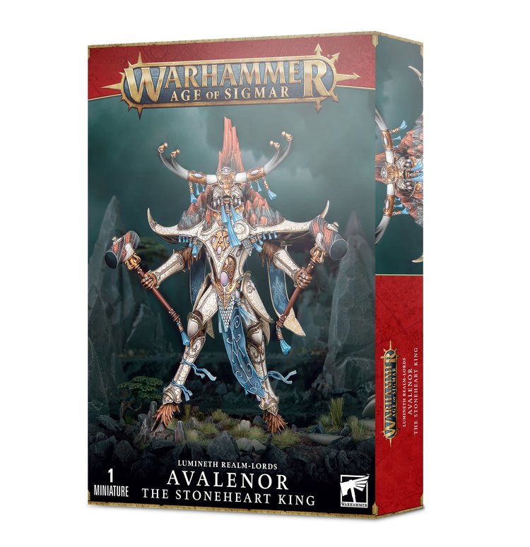 Games Workshop Warhammer Warhammer Age of Sigmar - Lumineth Realm-Lords: Avalenor the Stoneheart King