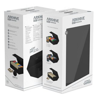 Ultimate Guard Arkhive 800+ Monocolor Black