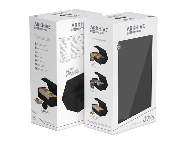 Ultimate Guard Arkhive 800+ Monocolor Black