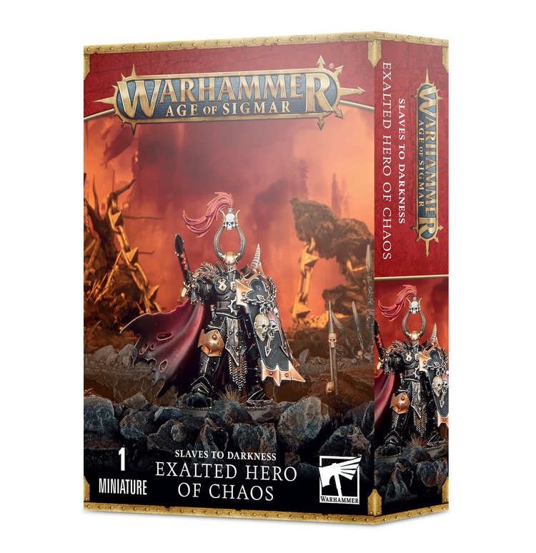 Games Workshop Warhammer Warhammer Age of Sigmar - Slaves to Darkness: Exalted Hero of Chaos