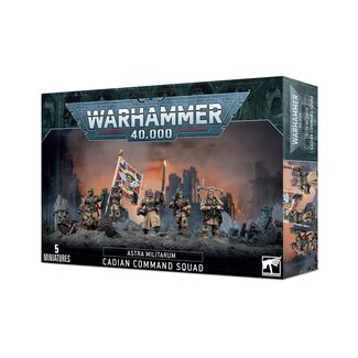 Games Workshop Astra Militarum: Cadian Command Squad