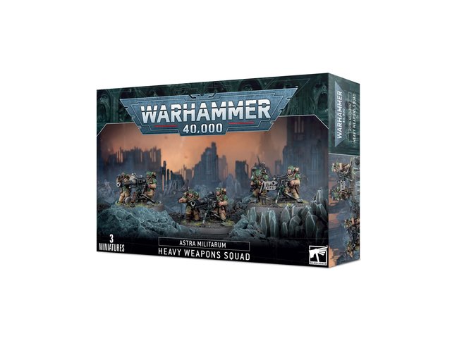 Games Workshop Warhammer Astra Militarum: Heavy Weapons Squad