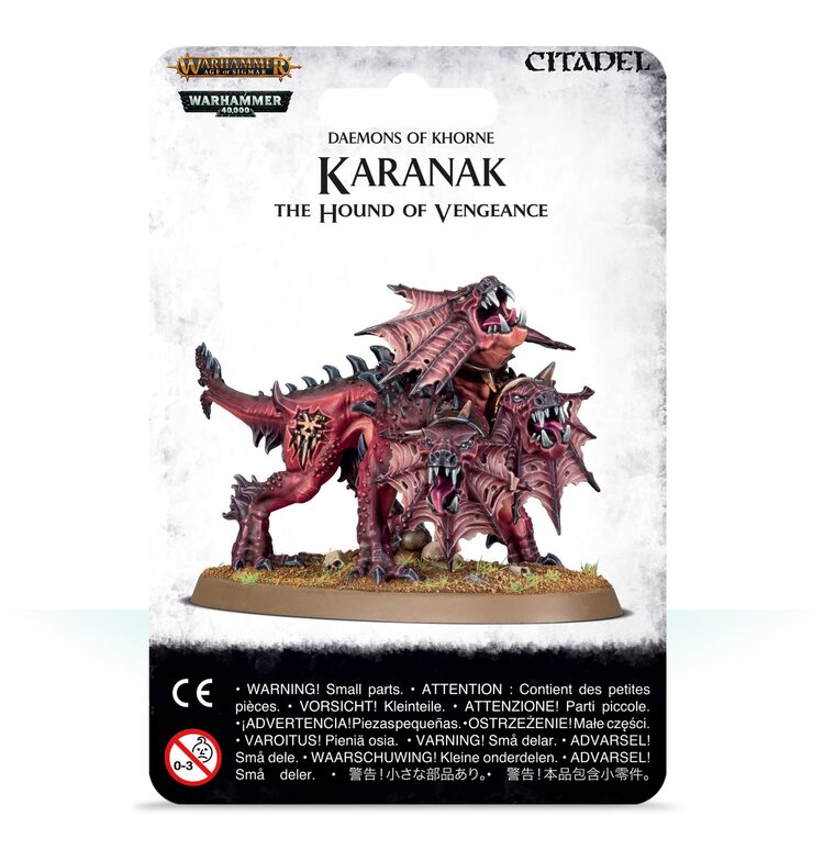 Games Workshop Warhammer Warhammer Age of Sigmar - Blades of Khorne: Karanak, the Hound of Vengeance