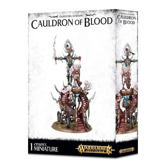 Games Workshop Daughters of Khaine: Bloodwrack Shrine / Hag Queen / Slaugther Queen on Cauldron of Blood