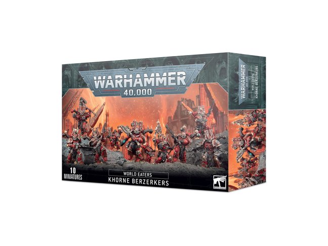 Games Workshop Warhammer World Eaters: Khorne Berzerkers