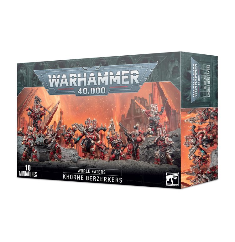 Games Workshop Warhammer Warhammer 40000 - World Eaters: Khorne Berzerkers