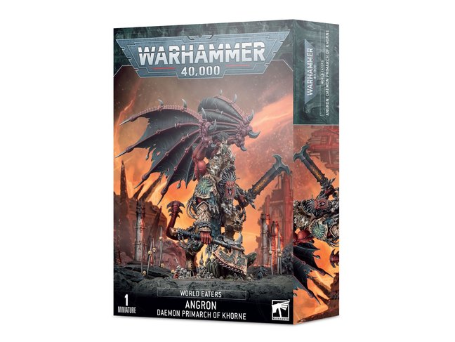 Games Workshop Warhammer World Eaters: Angron, Daemon Primarch of Khorne