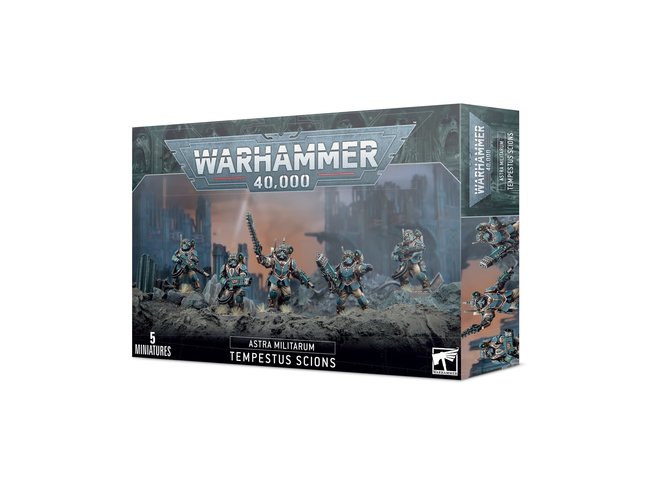 Games Workshop Warhammer Astra Militarum: Tempestus Scions