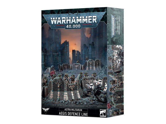 Games Workshop Warhammer Astra Militarum: Aegis Defence Line