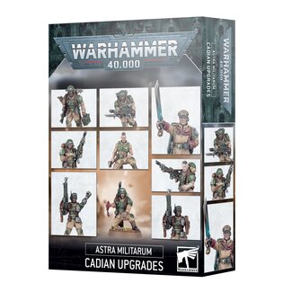 Games Workshop Warhammer Astra Militarum: Cadian Upgrades