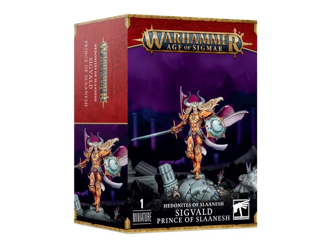 Games Workshop Warhammer Hedonites of Slaanesh: Sigvald Prince of Slaanesh