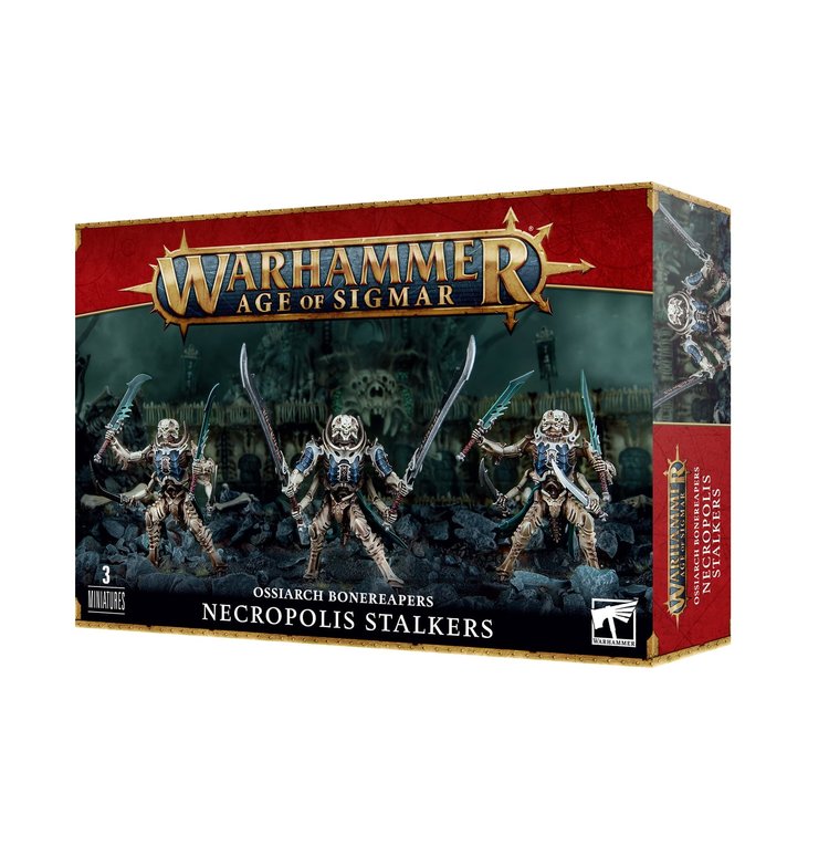 Games Workshop Warhammer Warhammer Age of Sigmar - Ossiarch Bonereapers: Necropolis Stalkers