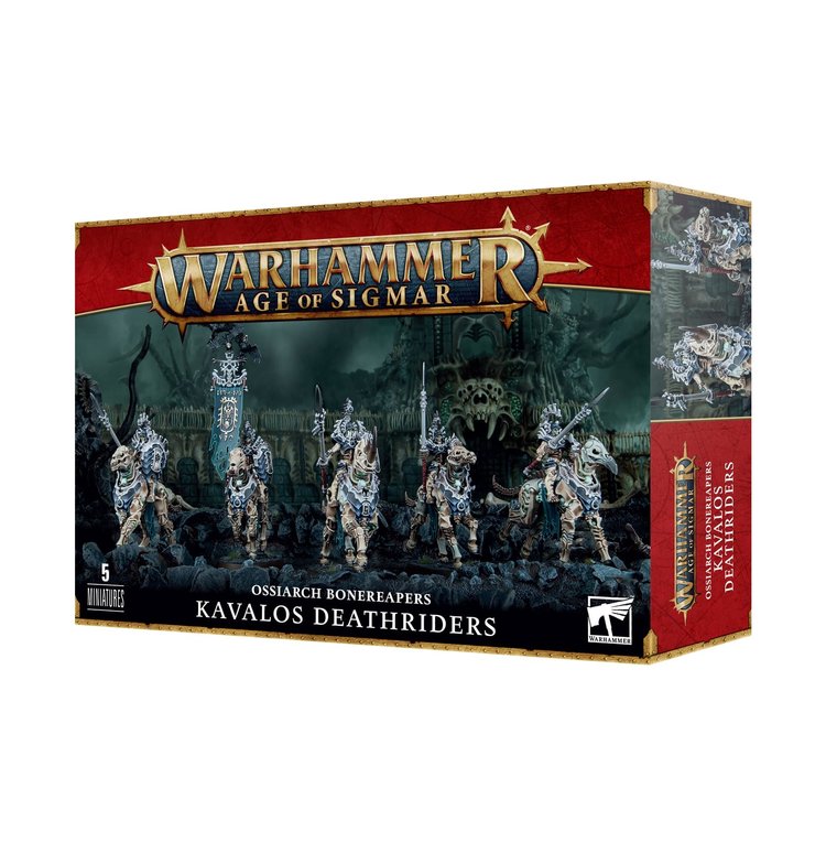 Games Workshop Warhammer Warhammer Age of Sigmar - Ossiarch Bonereapers: Kavalos Deathriders