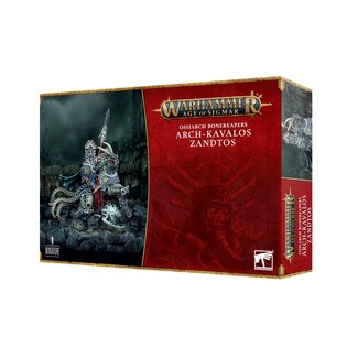 Games Workshop Warhammer Ossiarch Bonereapers: Arch-Kavalos Zandtos