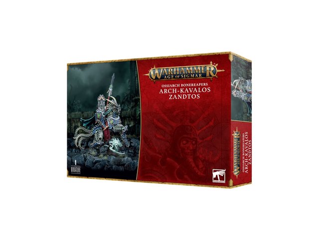 Games Workshop Warhammer Ossiarch Bonereapers: Arch-Kavalos Zandtos