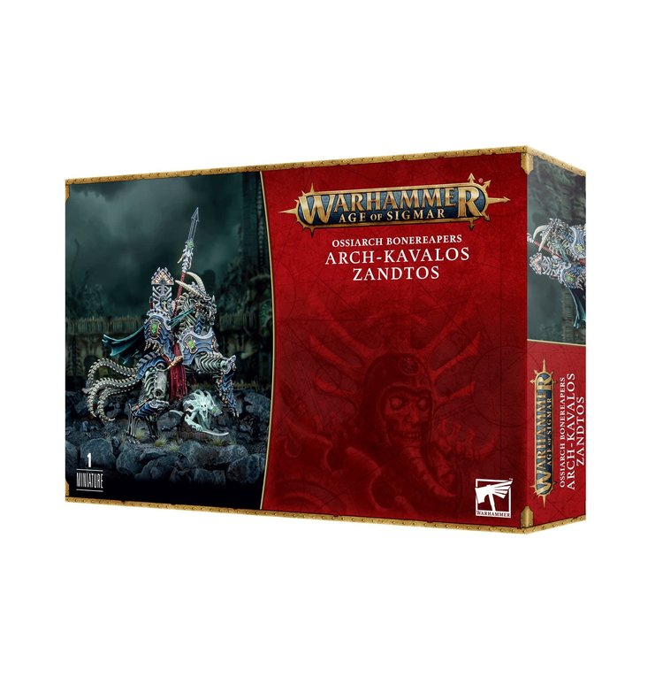 Games Workshop Warhammer Warhammer Age of Sigmar - Ossiarch Bonereapers: Arch-Kavalos Zandtos
